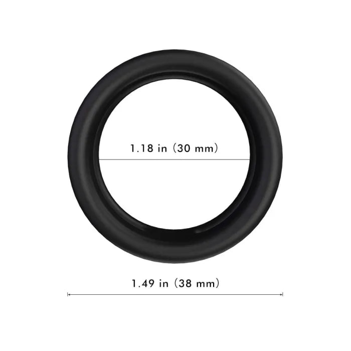 Fun Still™ Silicone Dual Penis Ring Erection Enhancing