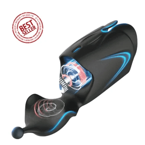 Fun Still™ QMYSKY Dual Motor 10 Vibrating Glans Exerciser