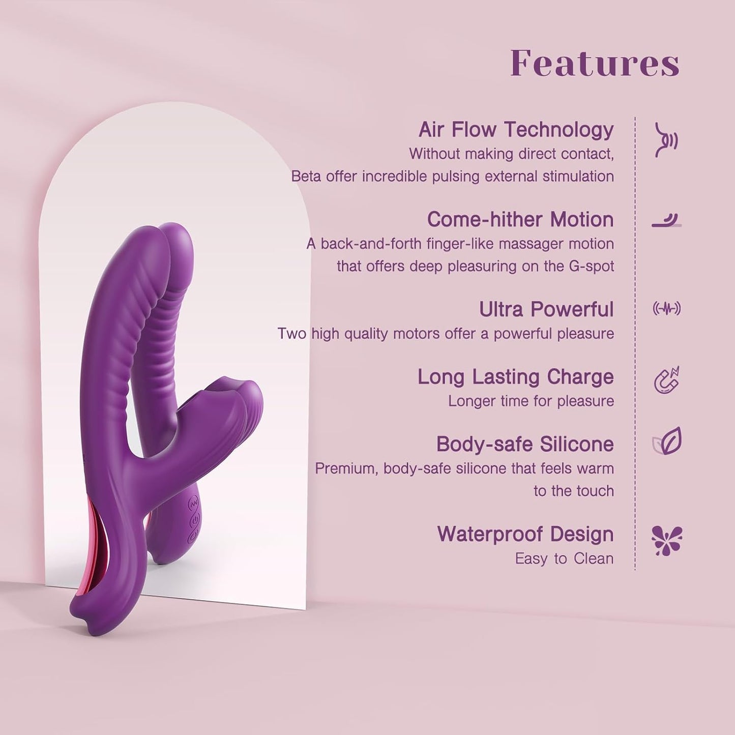 Fun Still™ Come-Hither Rabbit Vibrator