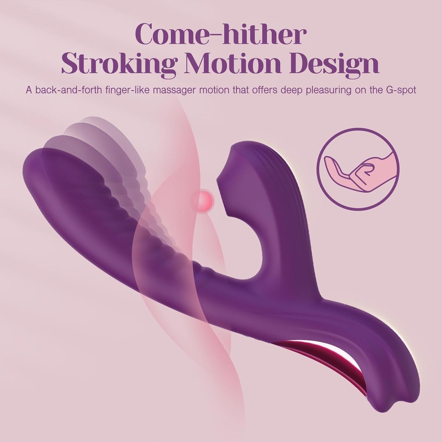 Fun Still™ Come-Hither Rabbit Vibrator