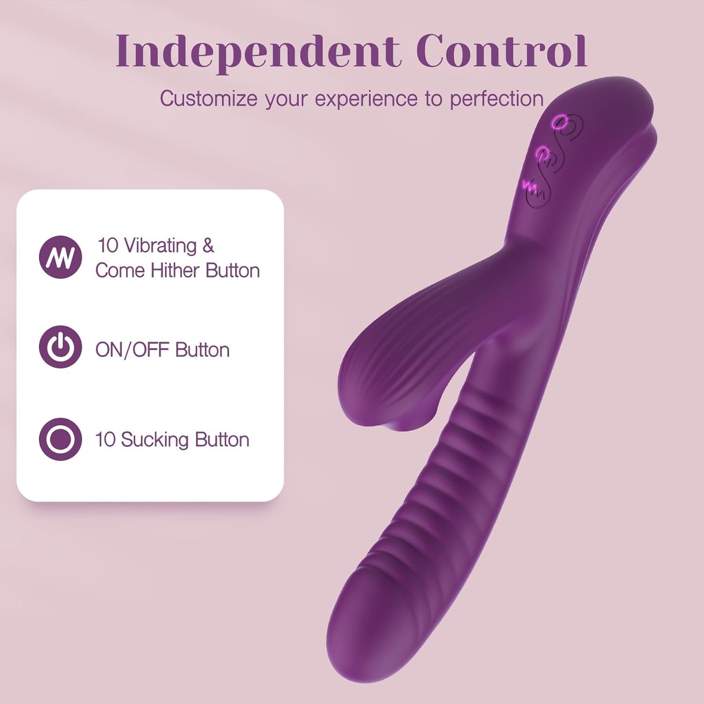 Fun Still™ Come-Hither Rabbit Vibrator