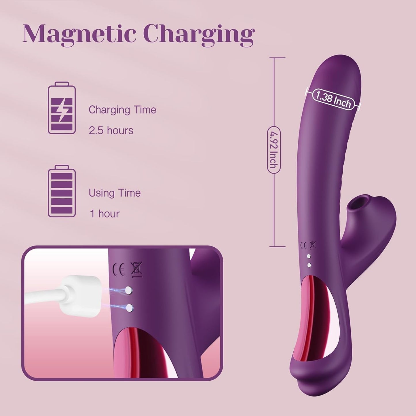 Fun Still™ Come-Hither Rabbit Vibrator