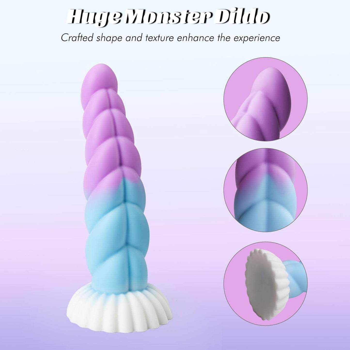 11.2" Marshmallow Dildo for Master