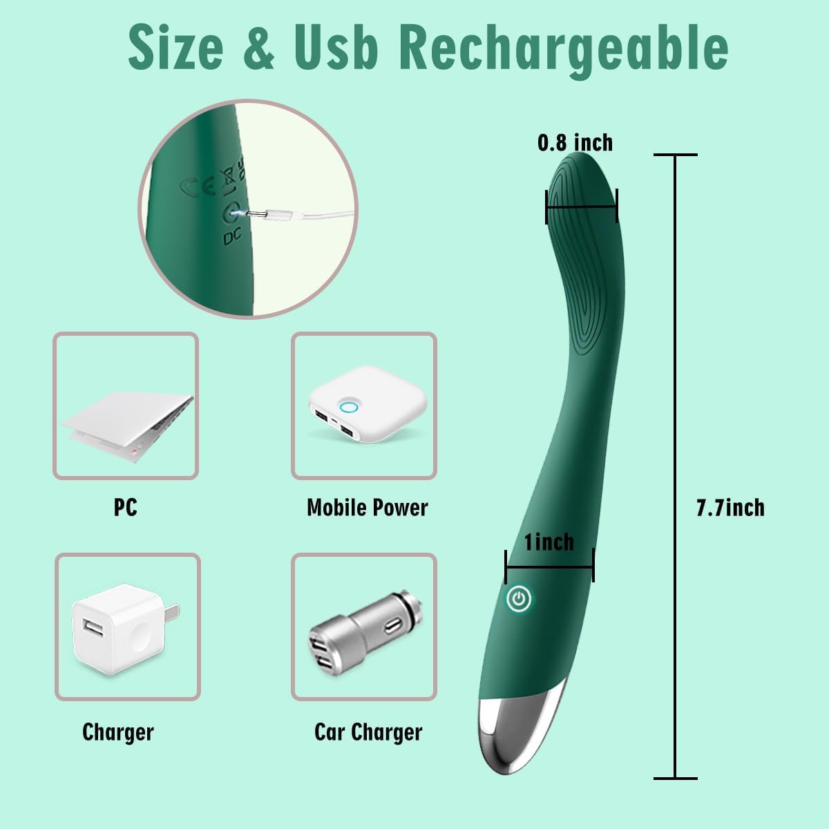 Fun Still™ Finger Bullet G-Spot Vibrator