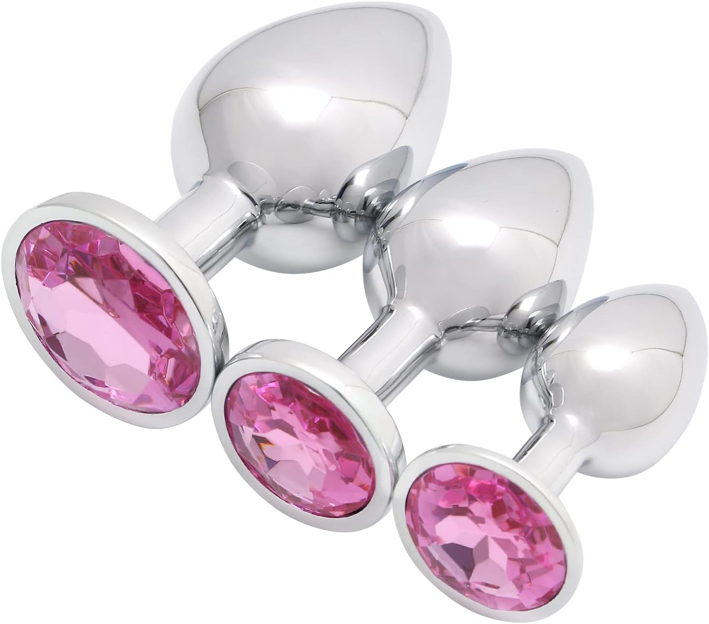 3 Pcs Luxury Jewelry Design Fetish Anal Plug