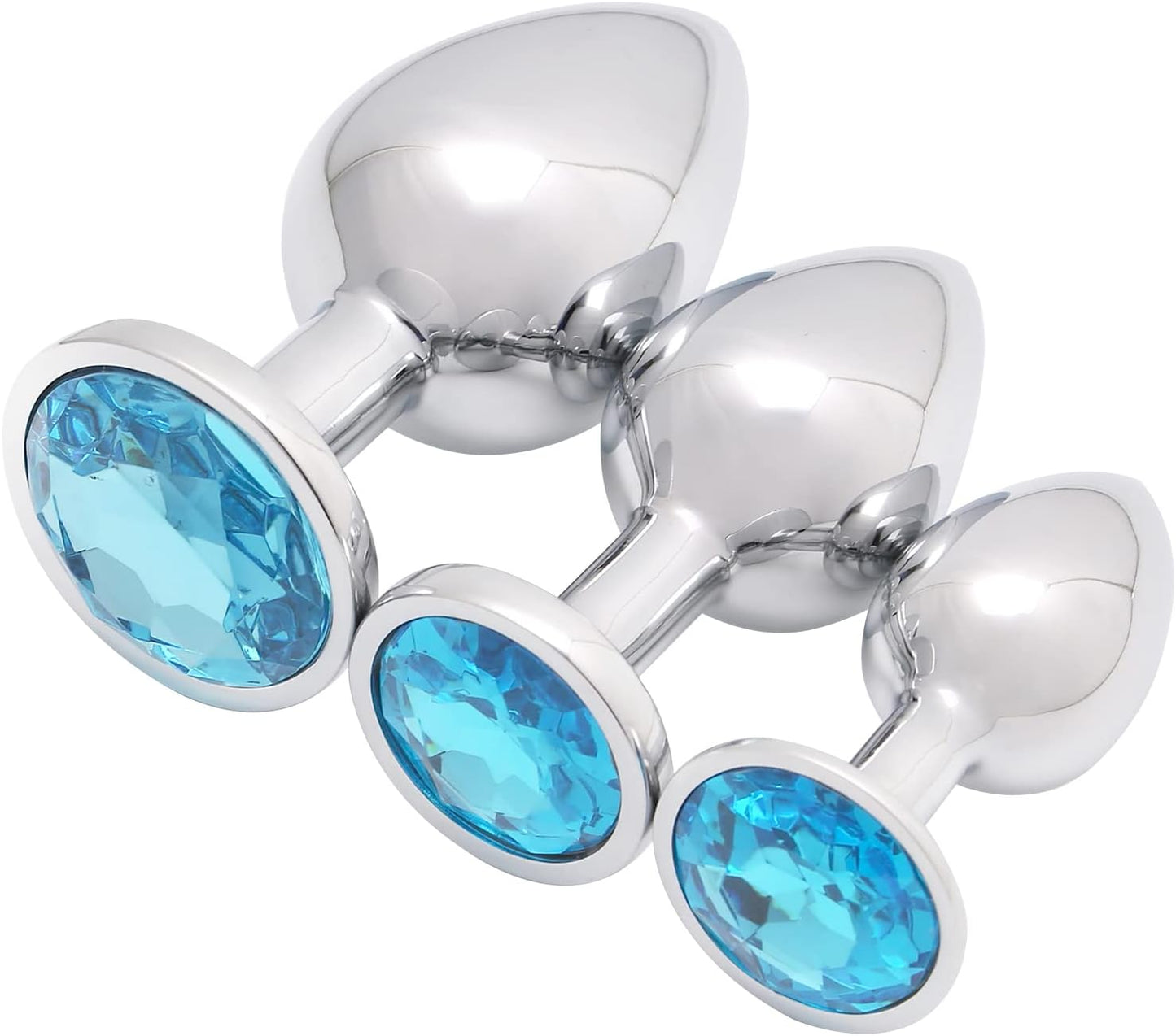 3 Pcs Luxury Jewelry Design Fetish Anal Plug