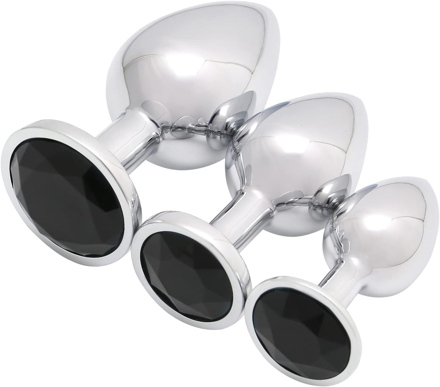 3 Pcs Luxury Jewelry Design Fetish Anal Plug
