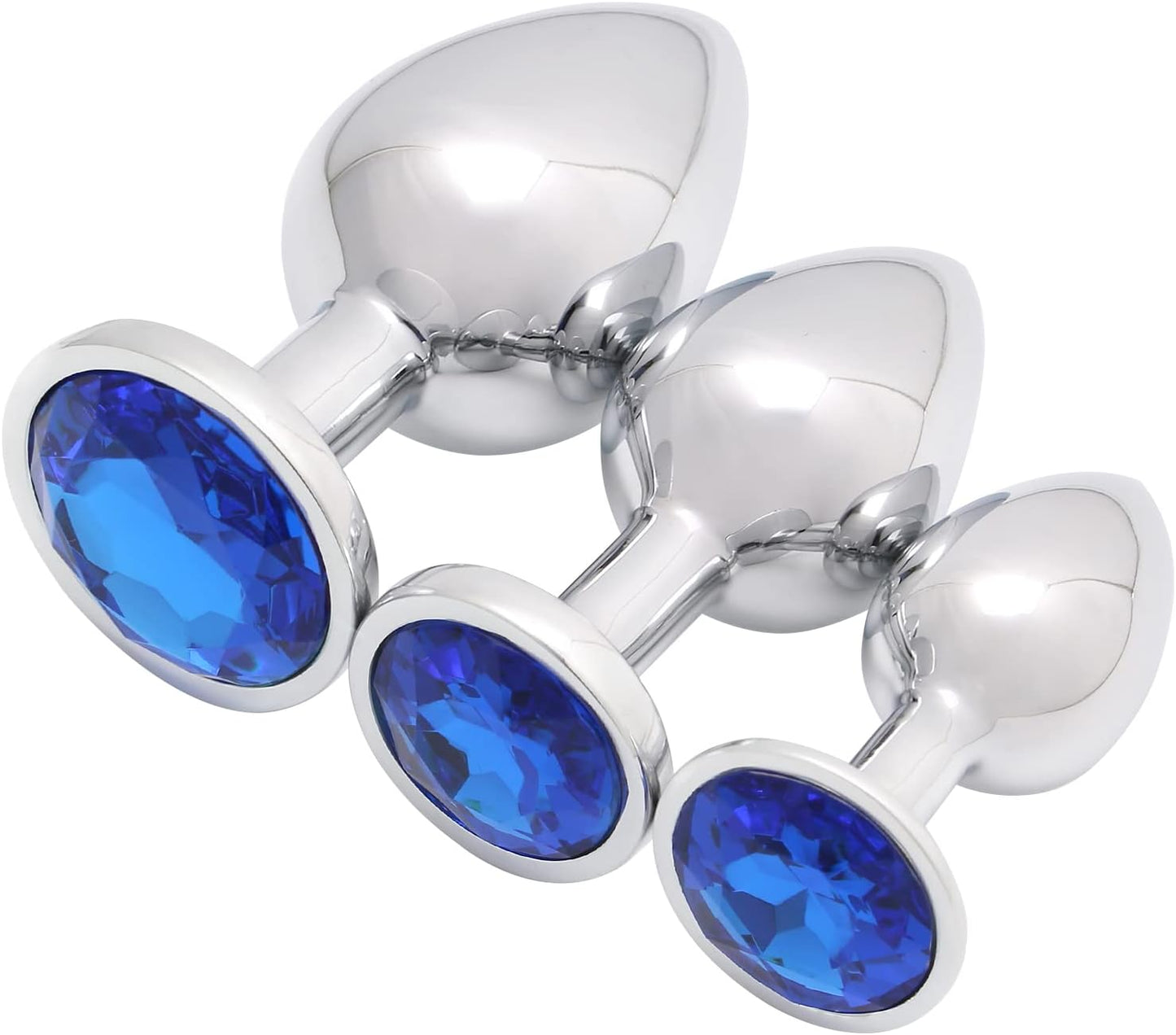 3 Pcs Luxury Jewelry Design Fetish Anal Plug