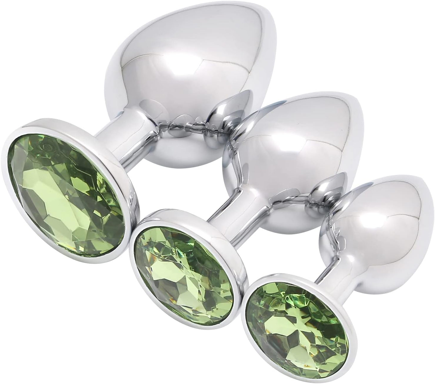 3 Pcs Luxury Jewelry Design Fetish Anal Plug