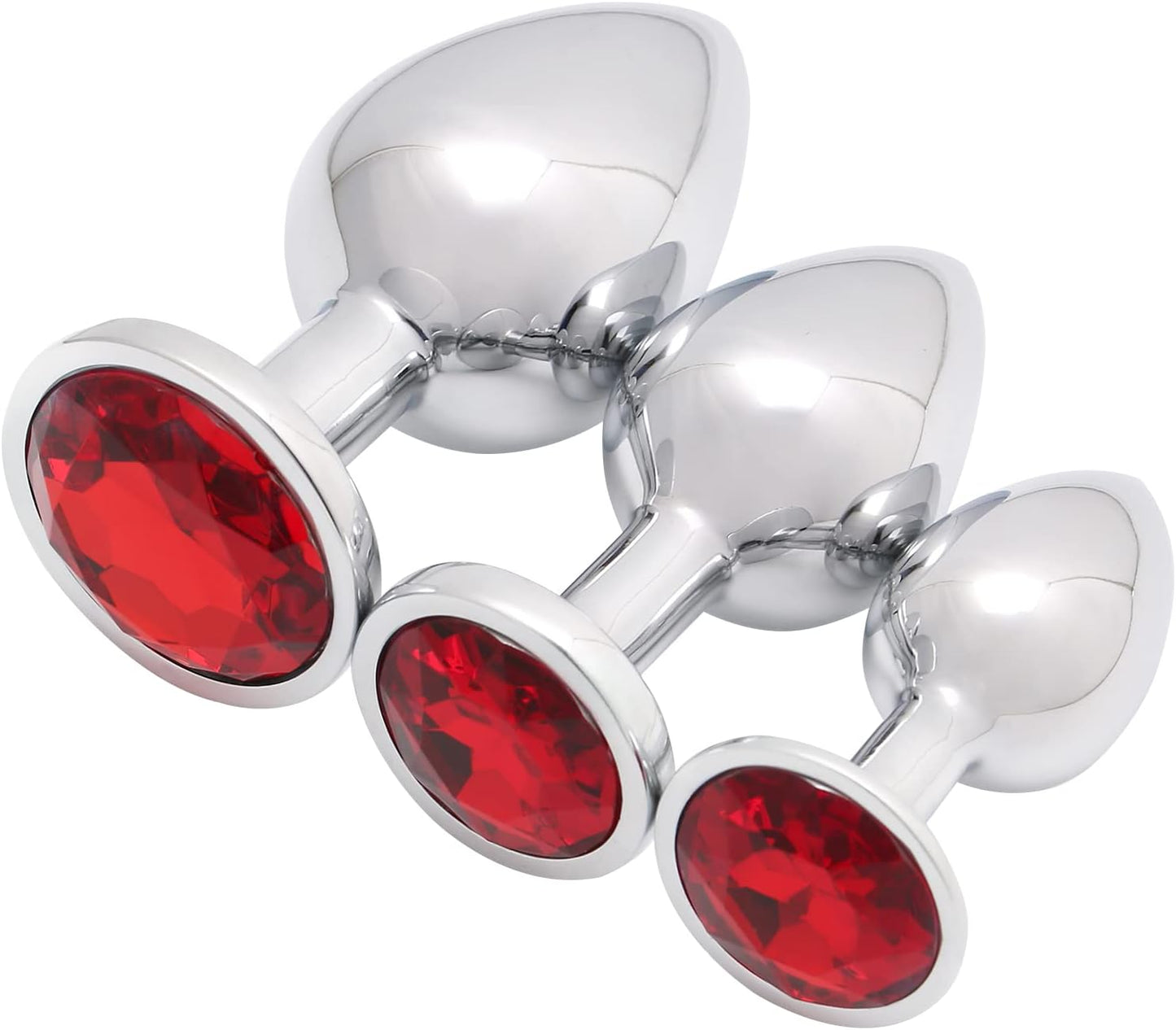 3 Pcs Luxury Jewelry Design Fetish Anal Plug