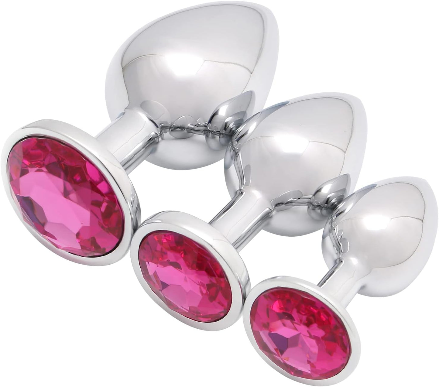 3 Pcs Luxury Jewelry Design Fetish Anal Plug