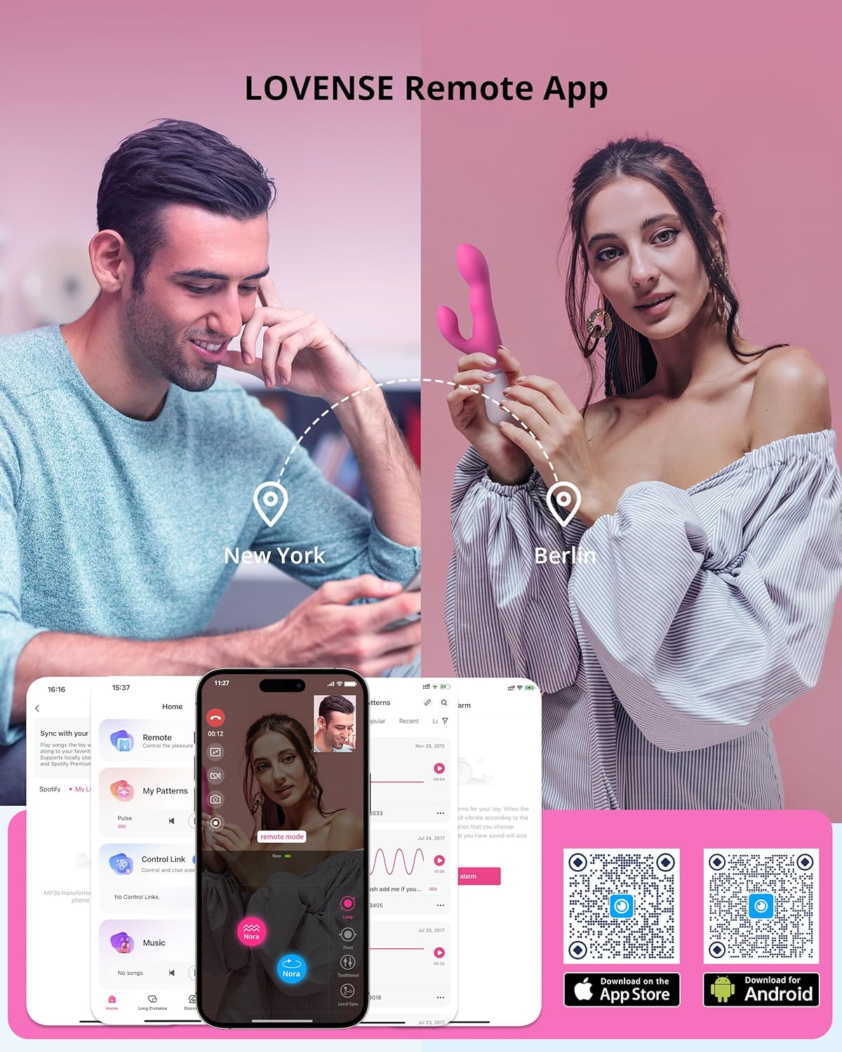OG DUNK | Nora Rabbit Vibrator with Smartphone Wireless