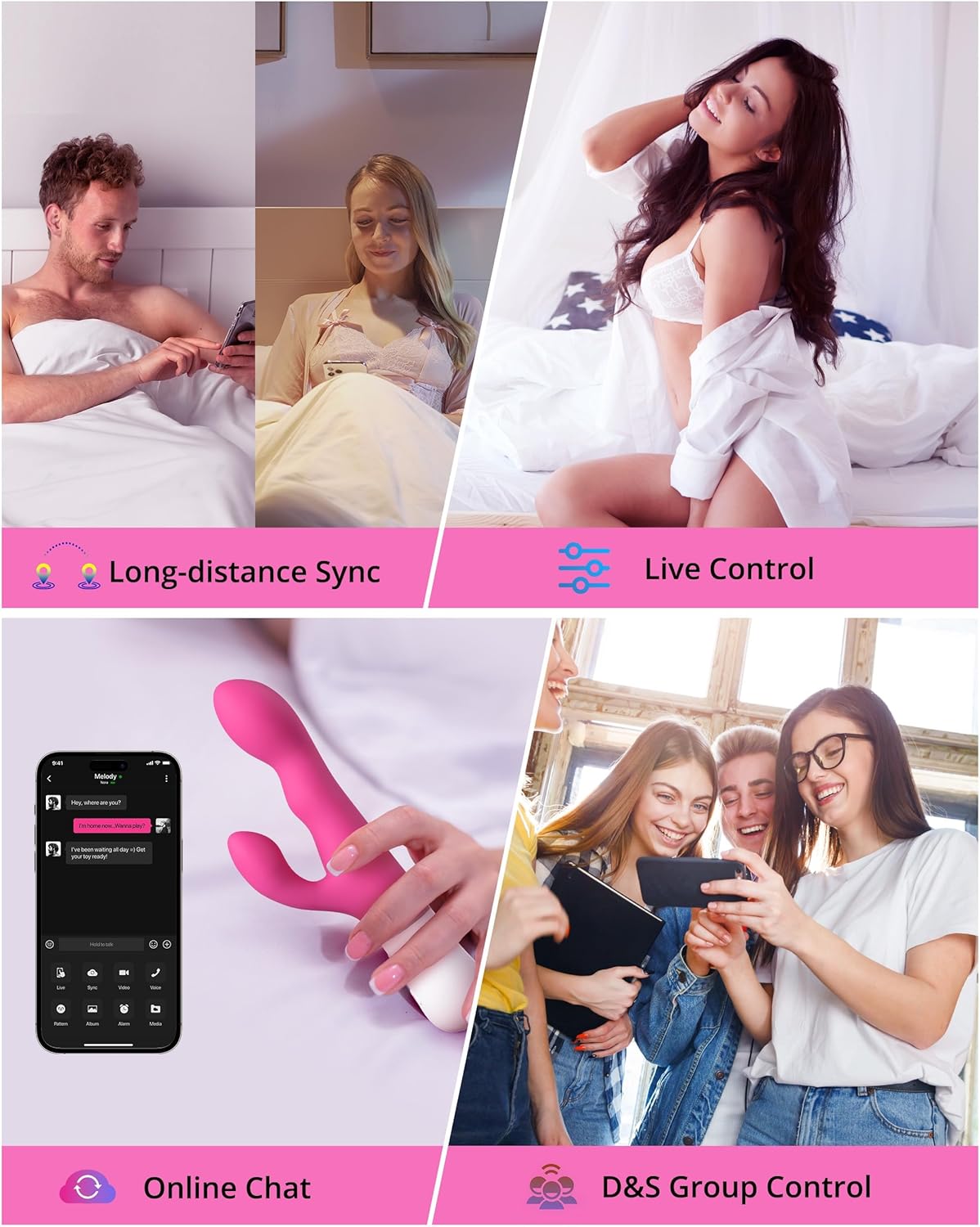 OG DUNK | Nora Rabbit Vibrator with Smartphone Wireless