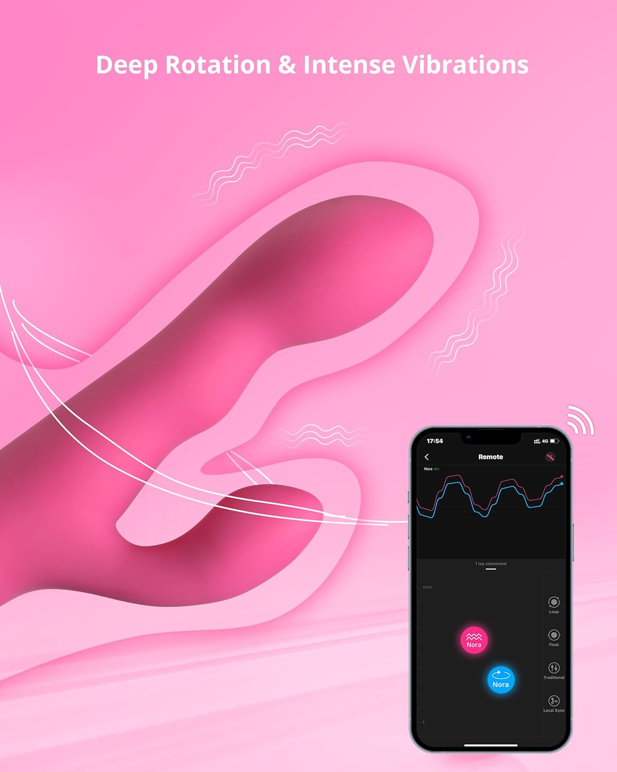 OG DUNK | Nora Rabbit Vibrator with Smartphone Wireless