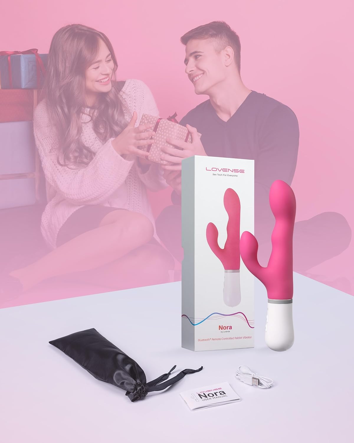 OG DUNK | Nora Rabbit Vibrator with Smartphone Wireless