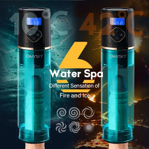 Fun Still™ QMYSKY 6 Hydrotherapy with Display Male Enhancement Water Penis Pump