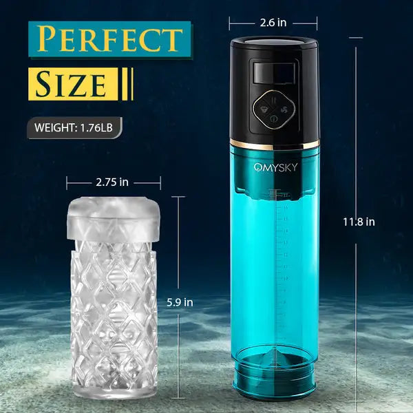 Fun Still™ QMYSKY 6 Hydrotherapy with Display Male Enhancement Water Penis Pump