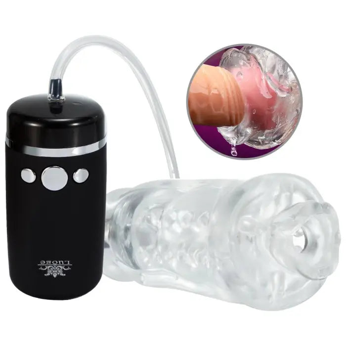 Fun Still™ Hands Free 10 Frequencies Elastic Blowjob Vibrating Male Masturbator