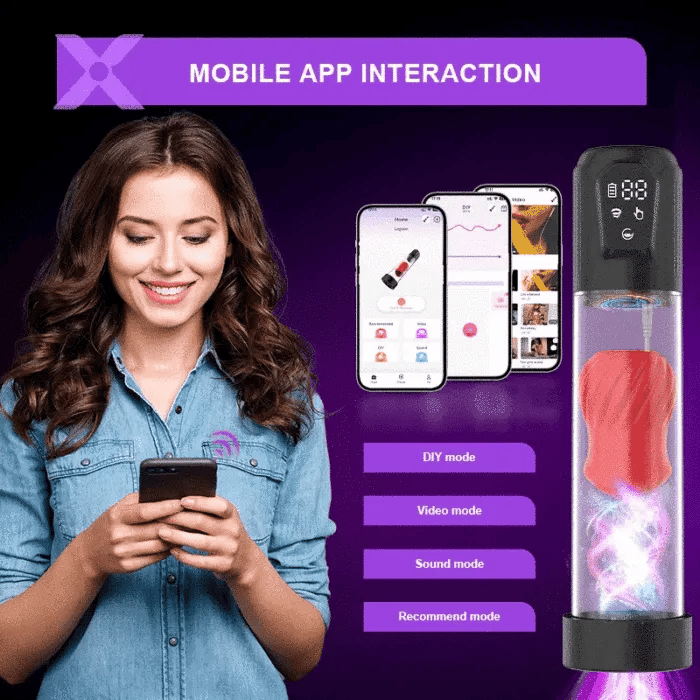 Fun Still™ Electric Dick Enlarger for Men Erection with 5 Training Pressure and 5 Vibration Modes
