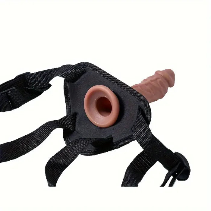 Fun Still™ Add Length Girth Strap-on Realistic Hollow Penis Extension Sleeve