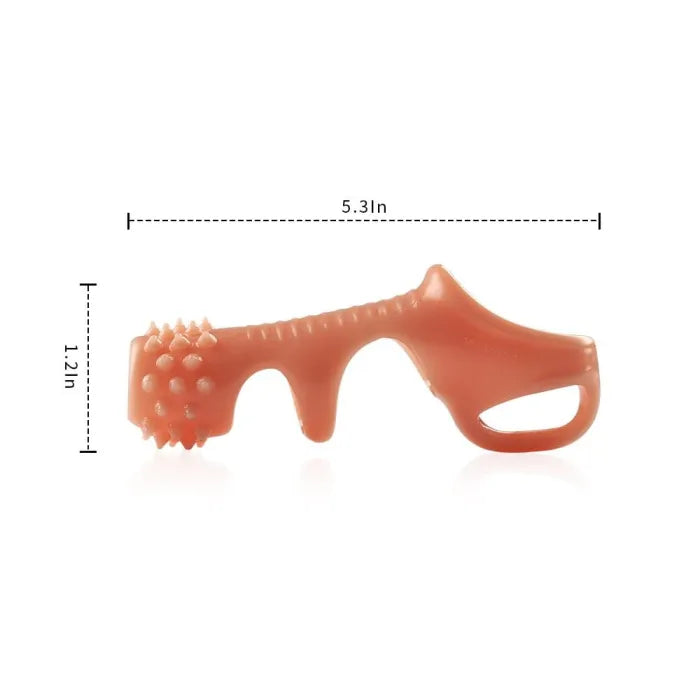 Fun Still™ Ball-Bondage Hollowed-Out Penis Sleeve with Thorns