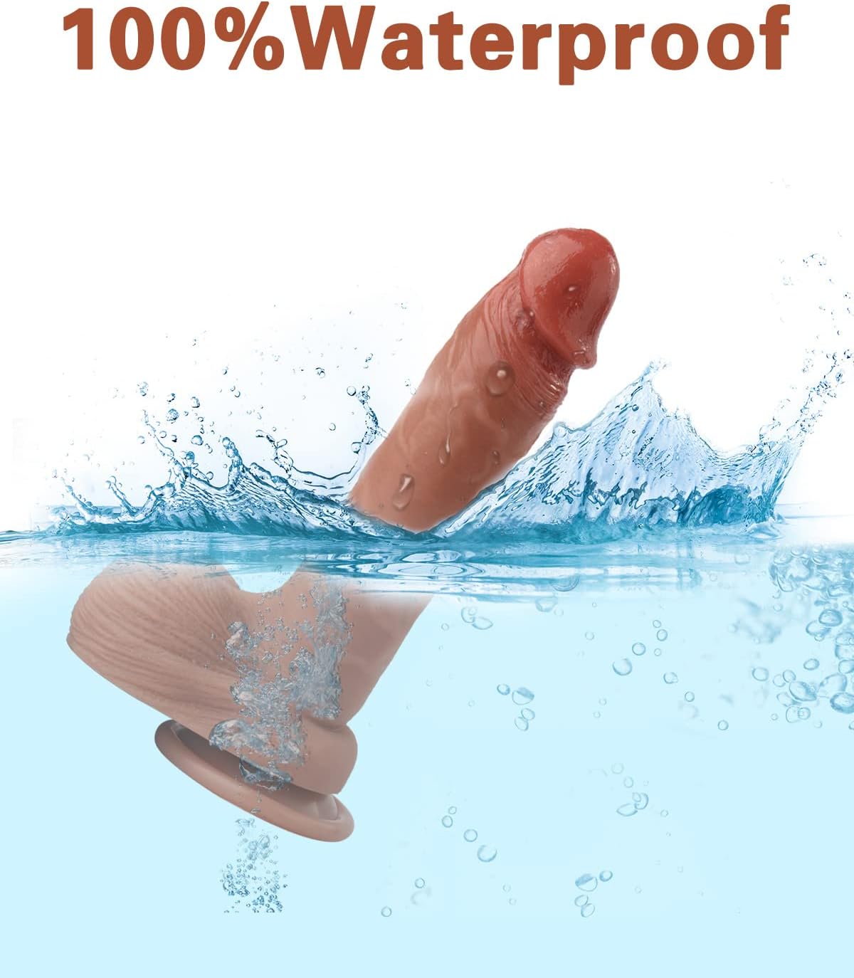 7.7" Realistic Dildo for Beginners
