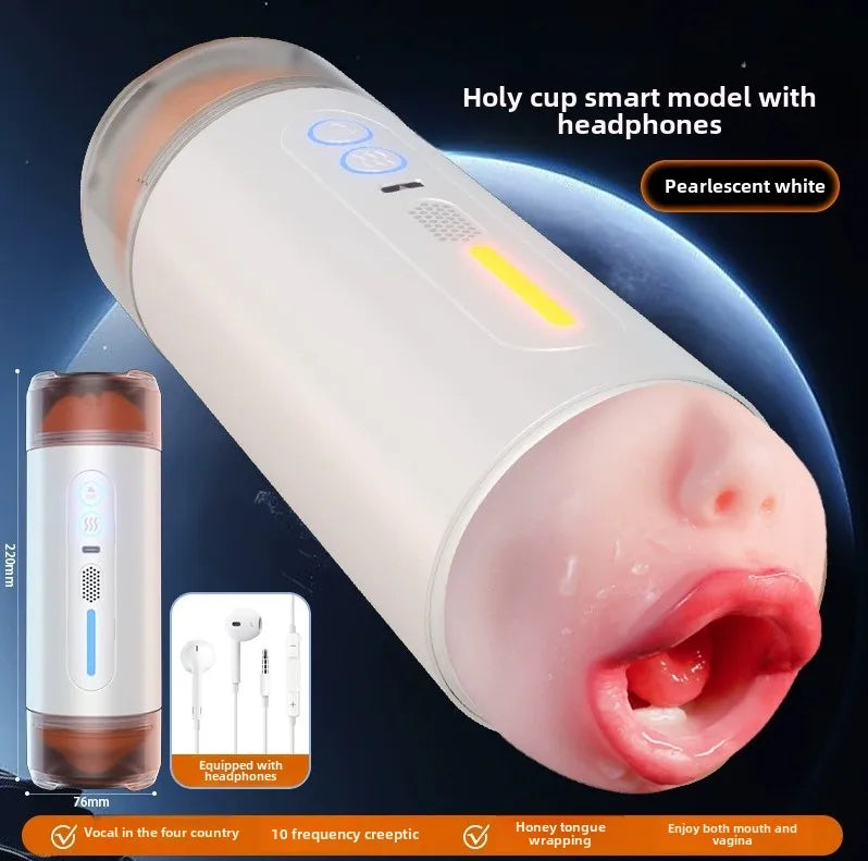 2-in-1 Automatic Sucking Masturbation Cup