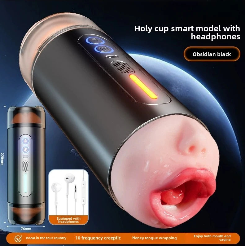 2-in-1 Automatic Sucking Masturbation Cup