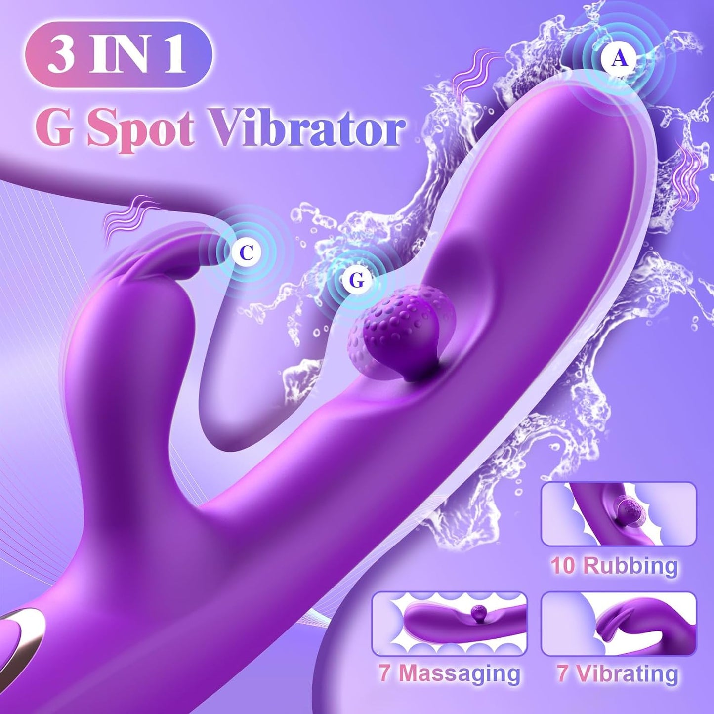 Fun Still™ Tornado Rabbit Vibrator