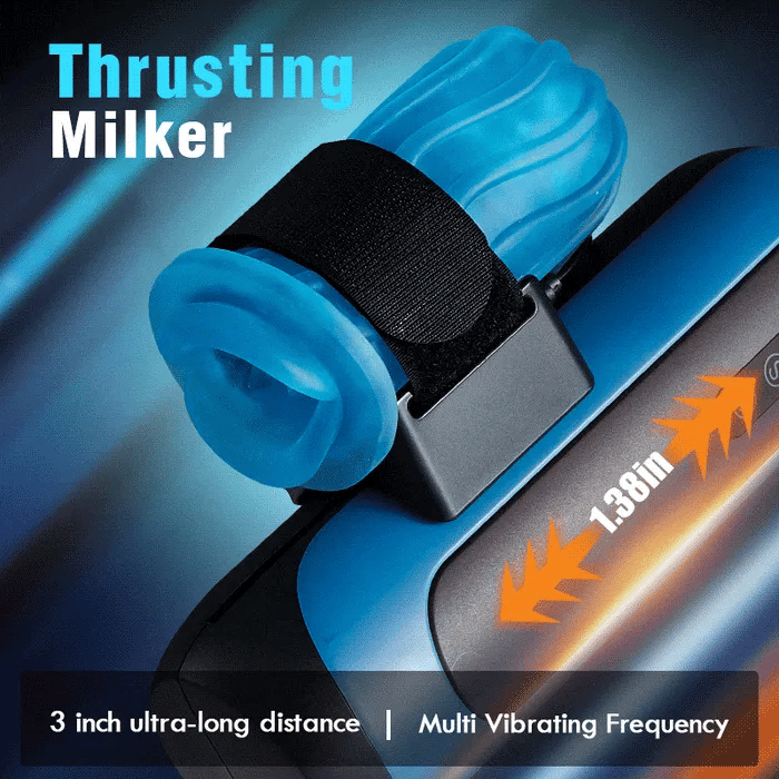 Fun Still™ XS 5 Speed 6 Thrusting 10 Vibrating Male Masturbator