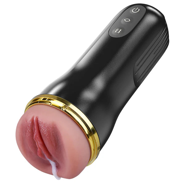 Fun Still™ The Captain 10 Vibrating Sucking Deep Throat Male Stroker