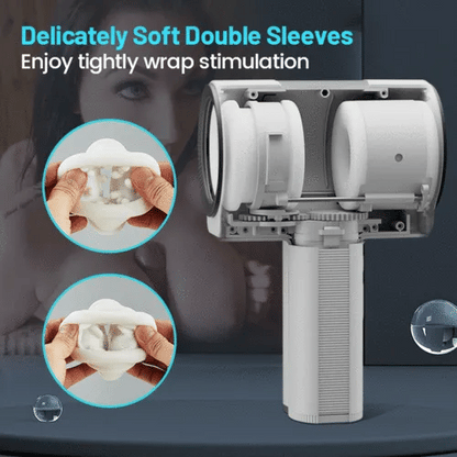 Fun Still™ 5 Telescopic Rotating 7 Vibrating Handheld Masturbator US$ 68.42 US$ 97.74