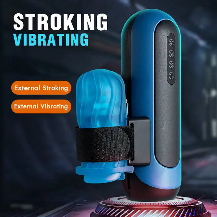 Fun Still™ XS 5 Speed 6 Thrusting 10 Vibrating Male Masturbator