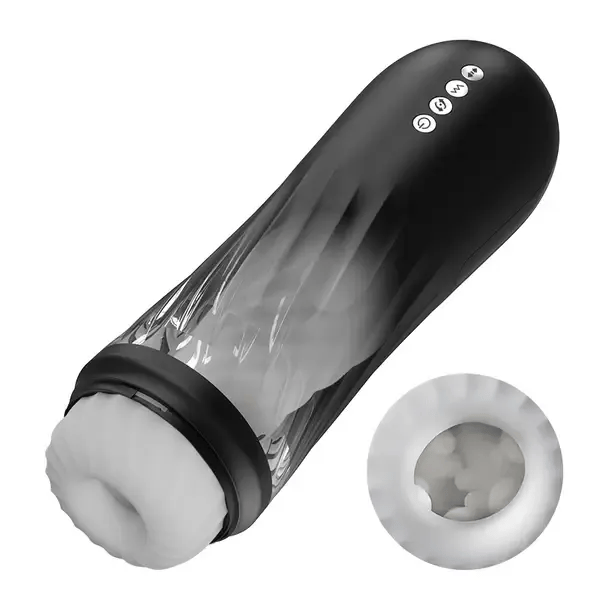Fun Still™ XT 3 Twisting 5 Thrusting 5 Vibrating Heating Male Masturbator