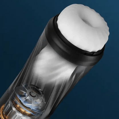 Fun Still™ XT 3 Twisting 5 Thrusting 5 Vibrating Heating Male Masturbator